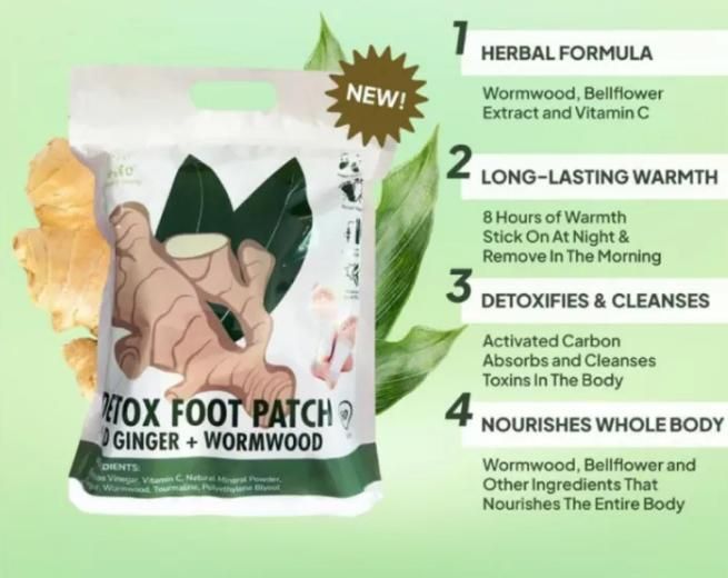 Detox Foot Patch Pack of 20