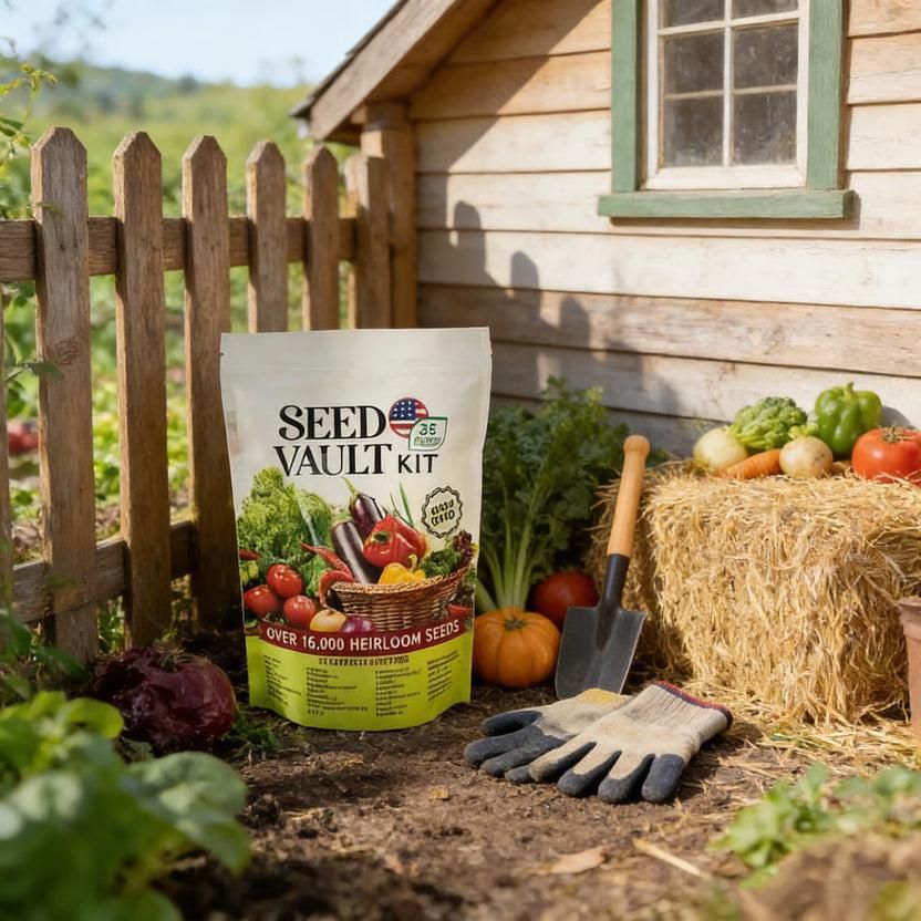 Heirloom Veggie Seed Kit 35 Pack