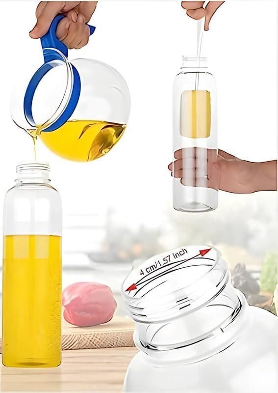 2-in-1 Oil Dispenser - Glass, Spray and Pour Design