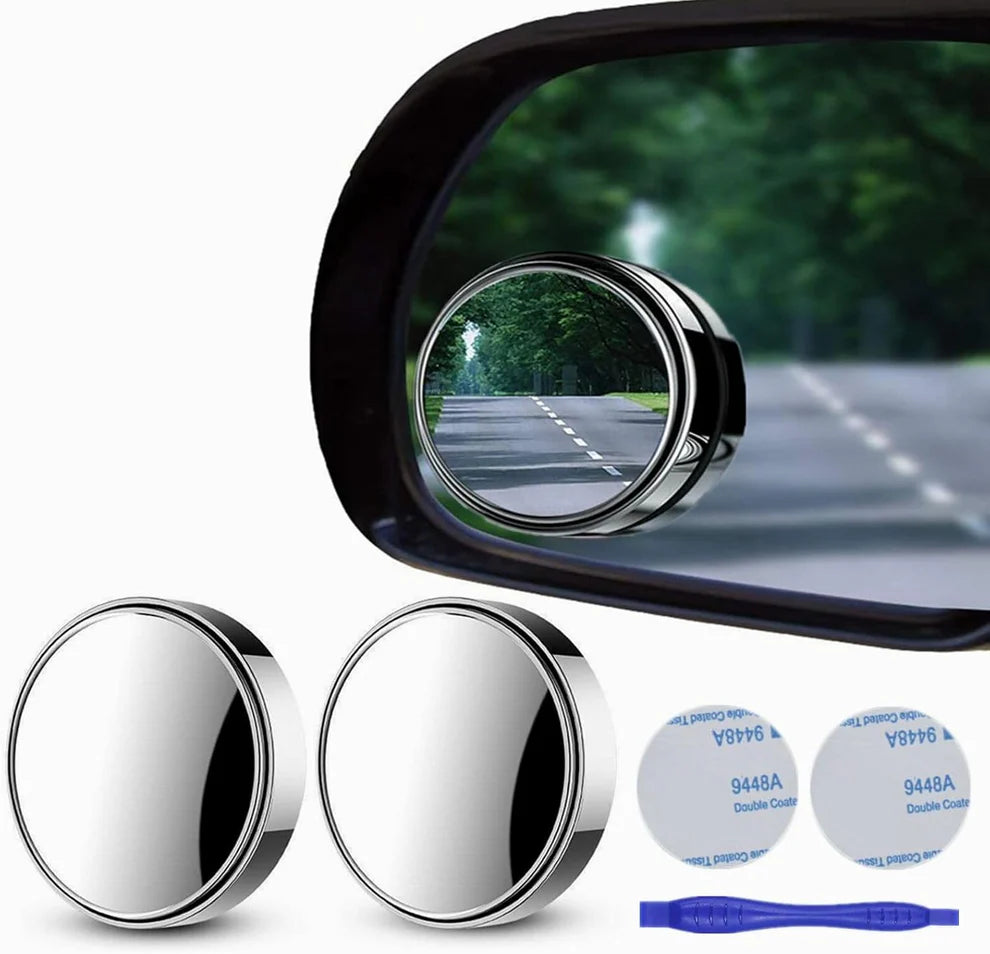 360° Adjustable Blind Spot Mirror (Car Combo Pack)