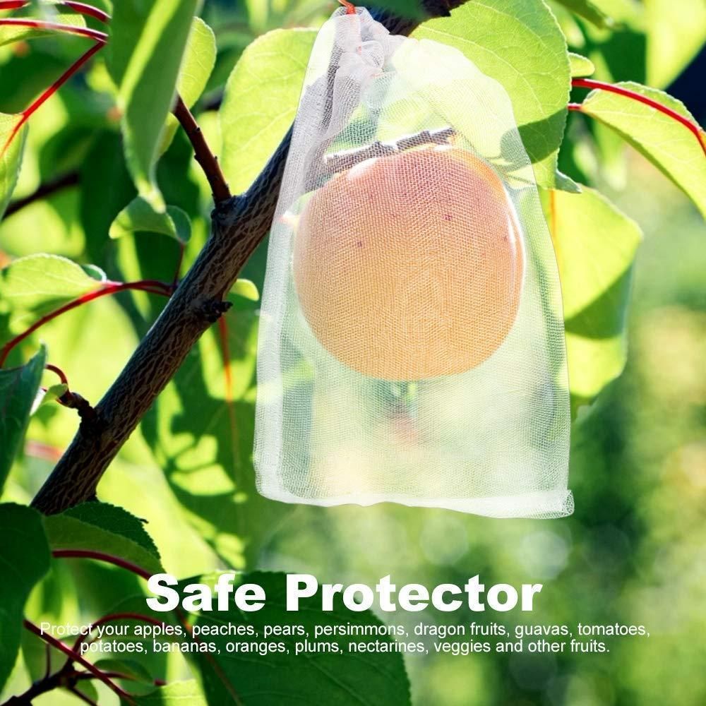 Fruit Protection Bags with Drawstring (Pack of 50)