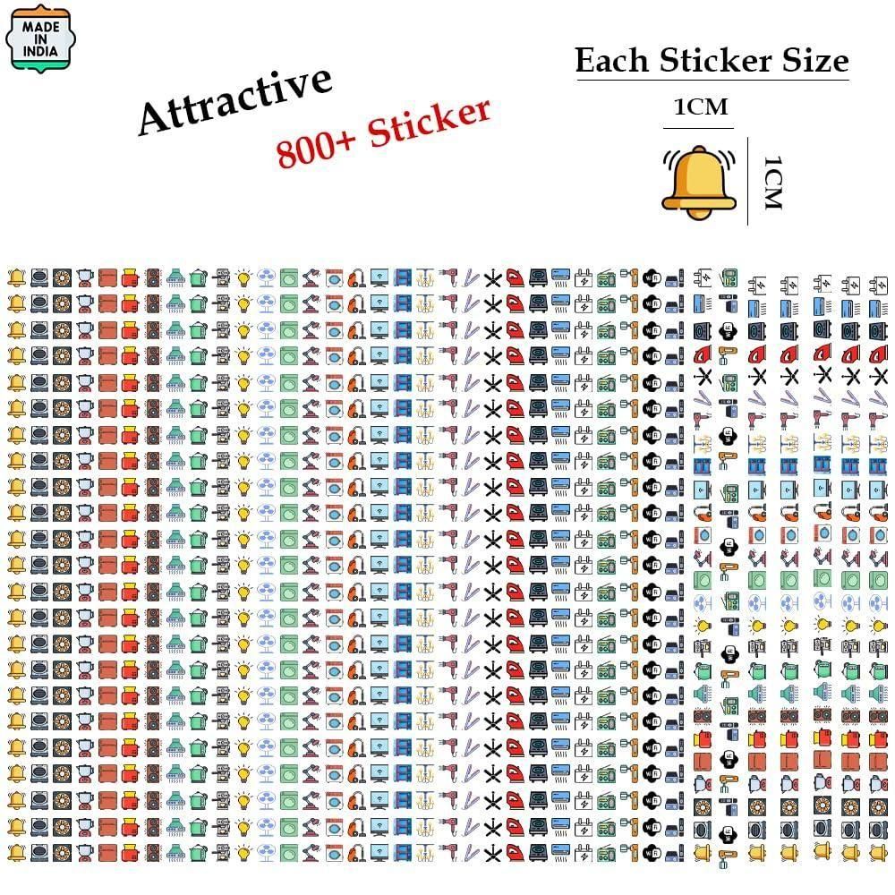 3D Premium Switch Stickers (298 Stickers) Pack of 2 with a Buy 1 Get 1 Free offer