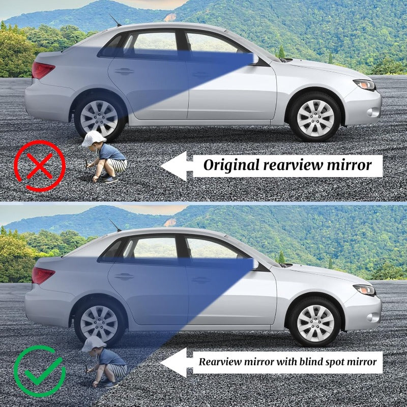 360° Adjustable Blind Spot Mirror (Car Combo Pack)